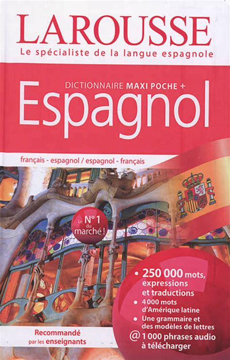 dictionnaire larousse français espagnol|dictionnaire francais espagnol gratuit.